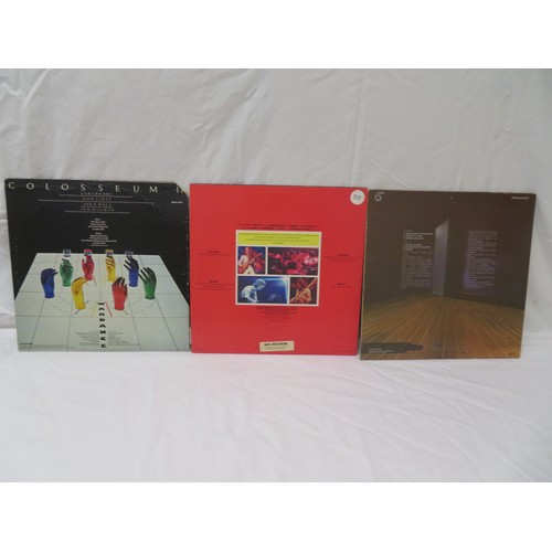 154 - Three Colosseum II vinyl LPs - Electric Savage (MAPS8631), Strange new flesh (28788xot) & War Dance ... 