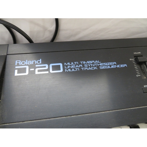 182 - Roland D-20 Multi-Timbral Linear Synthesizer