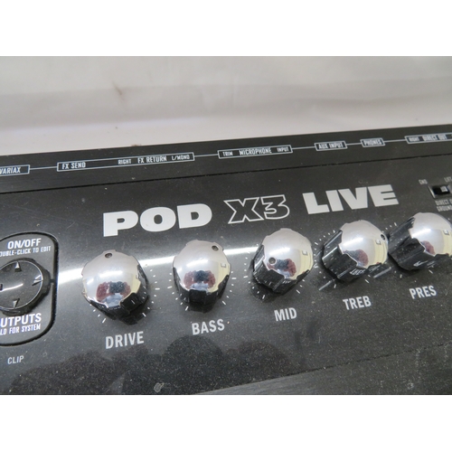 195 - Line 6 POD X3 Live effects unit