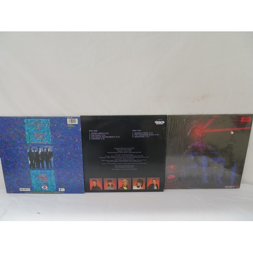 217 - Three iQ vinyl LPs - The Wake (SAH136), Nozamo (VERH 43) & Are you comfortably (836429-1)