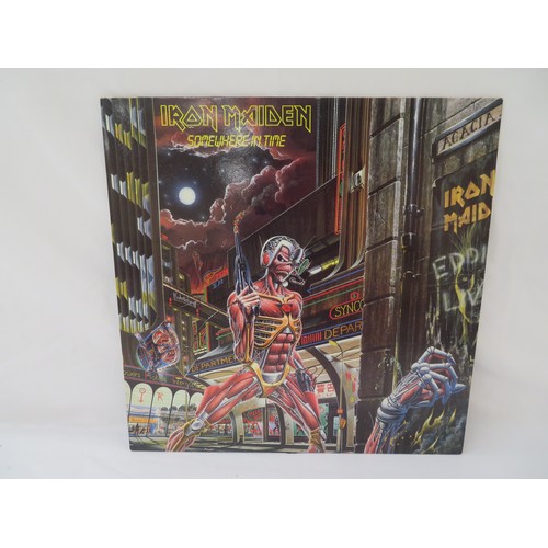 226 - Iron Maiden vinyl LP - Somewhere in Time (EMC3512)