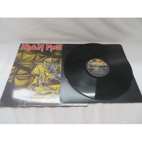 227 - Iron Maiden vinyl LP - Piece of Mind (EMA 800)