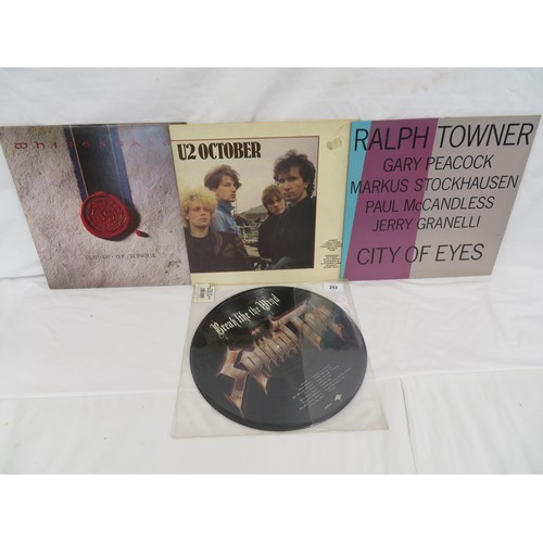 253 - Small Collection of LPs - Spinal Tap picture Disc, U2 October, Whitesnake and Ralph Towner