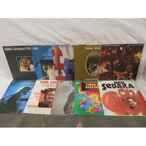 261 - Collection of assorted LPs including Elton John, Slade, Creedence Clearwater Revival