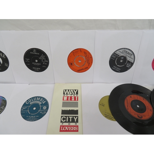 263 - Good collection of assorted singles - including The Beatles, Rolling Stones, James Brown Etc