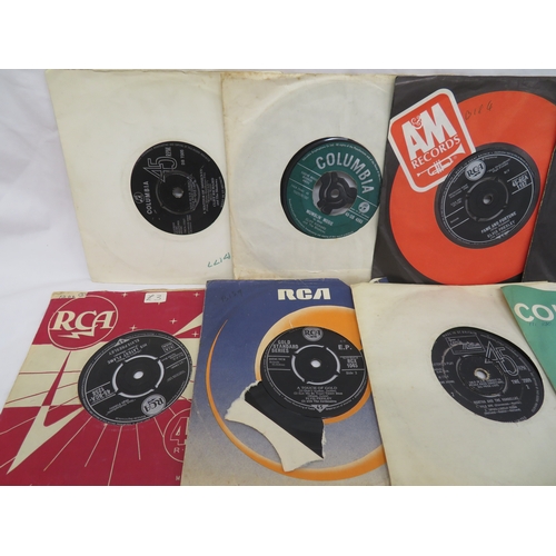 263 - Good collection of assorted singles - including The Beatles, Rolling Stones, James Brown Etc