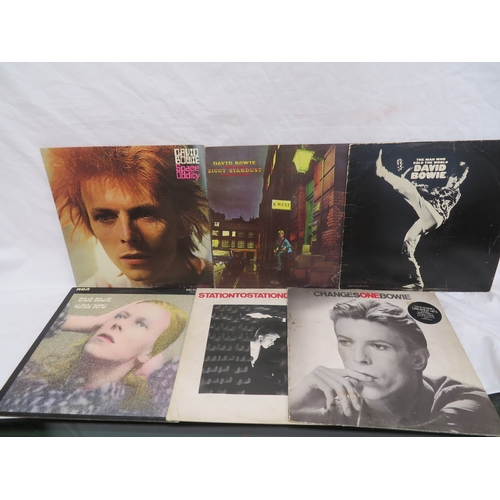 265 - A good collection of David Bowie LPs, Books and CDs