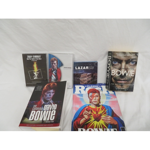 265 - A good collection of David Bowie LPs, Books and CDs