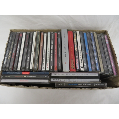 267 - Small Collection of CDs - Marc Bolan, Blondie, Saxon etc