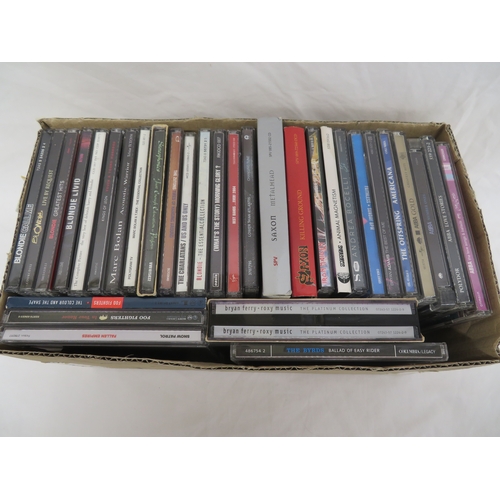 267 - Small Collection of CDs - Marc Bolan, Blondie, Saxon etc