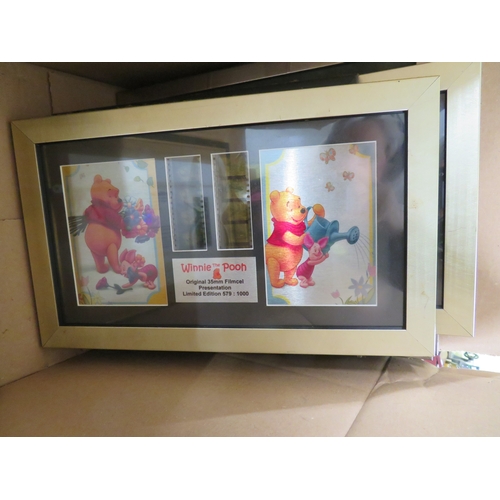 Eight framed Limited Edition presentation film cells, all Disney