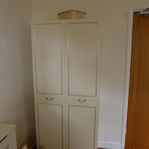 25 - A single bed with mattress, wardrobe and 2 chests of drawers (located in room 8)