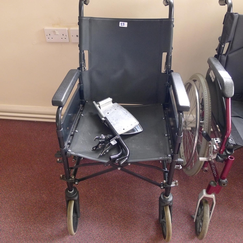 33 - 3 various wheelchairs (located in room 12)