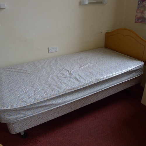 94 - A quantity of misc general bedroom furniture including; a single bed with mattress, two upholstered ... 