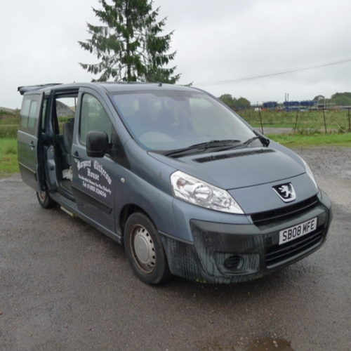 300 - Peugeot Expert Tepee 1.6HDi L1 Comfort 6 Seater , 1560cc Diesel, First registered 07/08/2008, one ow... 