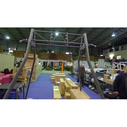 1285 - A large suspension training A frame by Jordan type JTSTS-01 1.5m, length 2500mm, depth 2570mm, heigh... 