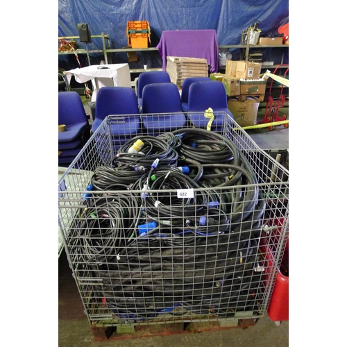 622 - 1 pallet containing a quantity of various cable, total weight approx 600kg including crate. This is ... 