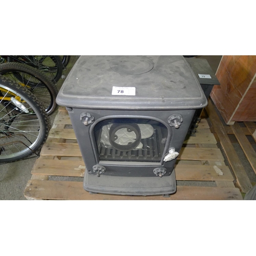 78 - 1 multi fuel stove type Anstey, 6. 5kw