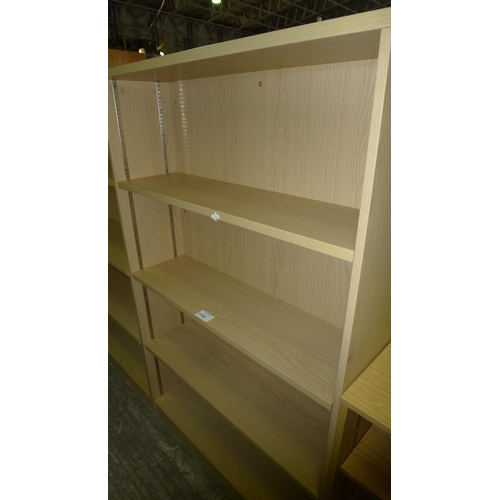 1100 - 1 wood effect open Front shelf unit