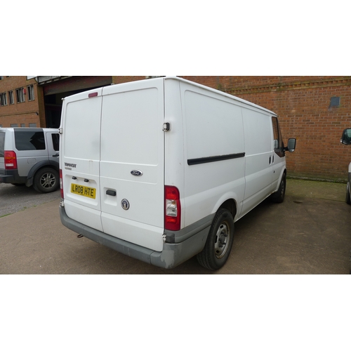 2477 - Ford Transit 110 T330M FWD Panel Van, VRM: LR08 HTE, Odometer: 166,600, 2198cc, Manual, Diesel, Whit... 