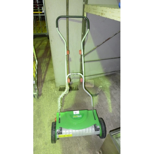 1 push along lawn mower by Florabest type FHM 38A1