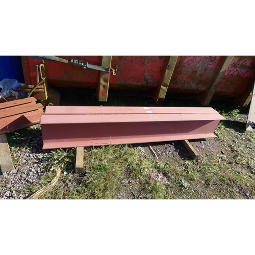 2538 - 2 RSJs each approx 165mm x 310mm x 2.5m long