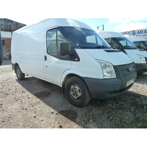 2583 - Ford transit 125 T350 RWD Fridge / freezer van. REG EO62 FMF.. 3500kgs, 2198 cc Diesel, 1st reg 09/0... 