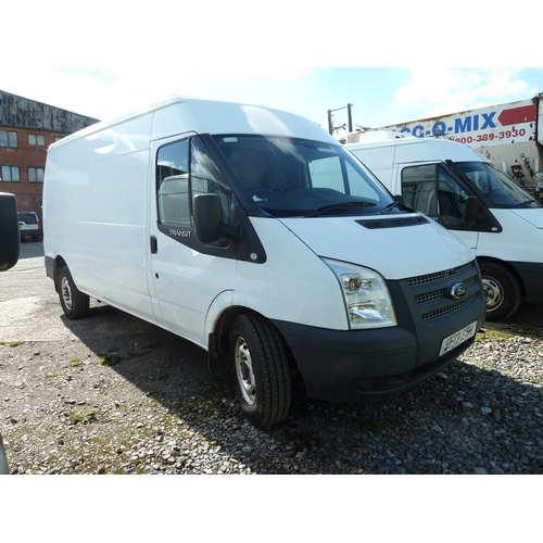 2584 - Ford Transit 125 T350 RWD Fridge / freezer van. REG EF12 ZXH.. 3500kgs, 2198 cc Diesel, 1st reg 17/0... 