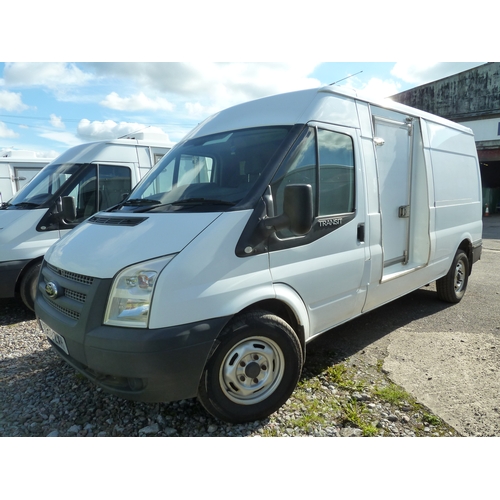 2584 - Ford Transit 125 T350 RWD Fridge / freezer van. REG EF12 ZXH.. 3500kgs, 2198 cc Diesel, 1st reg 17/0... 