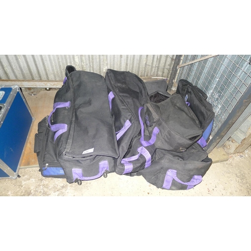 132 - A quantity of various heavy duty bags (used for metal drum kit)  contents of half a shelf