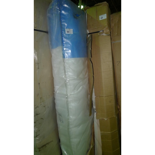 64 - 1 unused double mattress