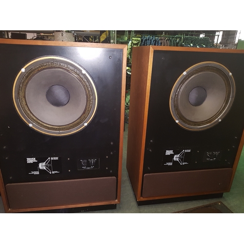 136 - Two very large vintage loudspeakers by tannoy type hpd-385A