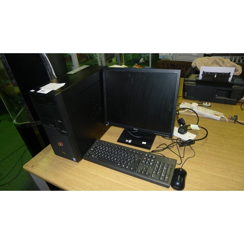 249 - One tower server by Fujitsu type primergy tx1310 - M1 has xeon 3.3 gigahertz quad core CPU, 16GB RAM... 