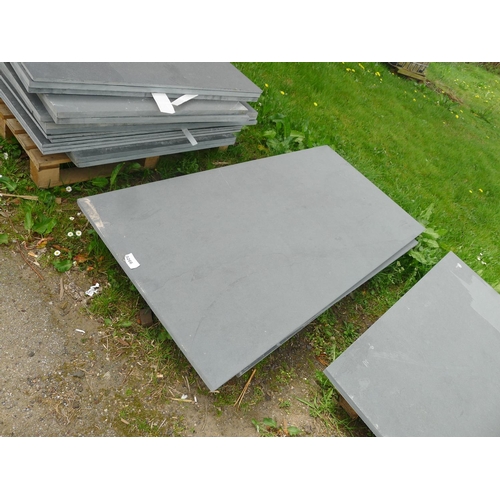 3266 - 1 pallet containing 3 pieces of slate comprising 2 x approx 1500mm x 900mm & 1 x approx 1800mm x 900... 