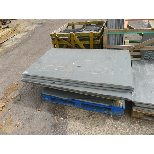 3294 - 1 pallet containing 14 various slate slabs