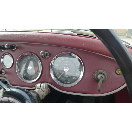 2294 - MGA Roadster Mk1, 1960, reg XWN 444, 1st reg 05/09/1960, White 1588 cc. Mileage on odometer 10,847'.... 