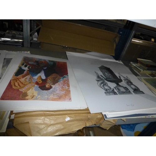 3026 - A large quantity of various prints. Not practical to list in any more detail so please come and view... 