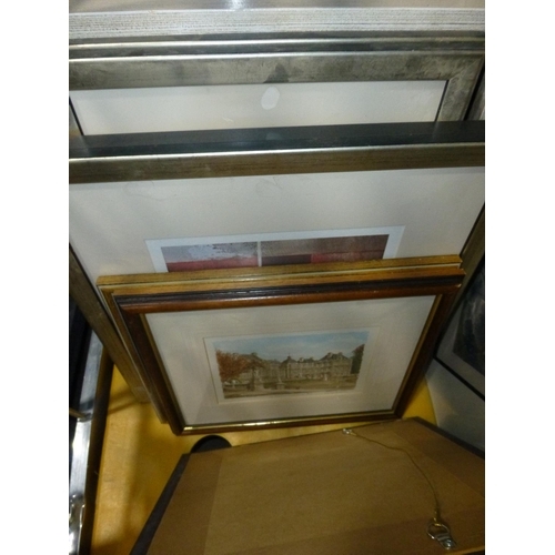 3041 - A quantity of various framed prints etc. Not practical to list in any more detail so please come and... 