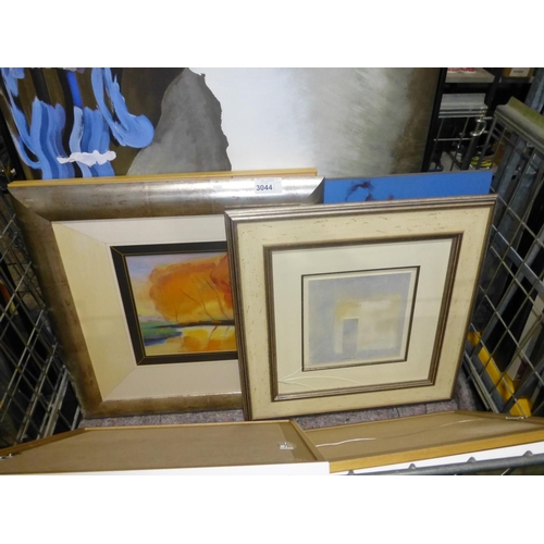 3044 - A quantity of various framed prints etc. Not practical to list in any more detail so please come and... 