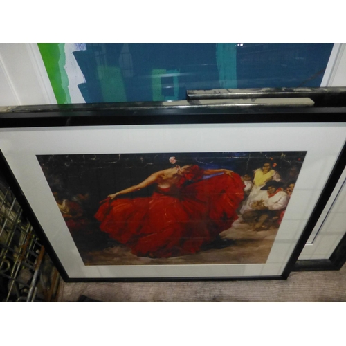 3045 - A quantity of various framed prints etc. Not practical to list in any more detail so please come and... 