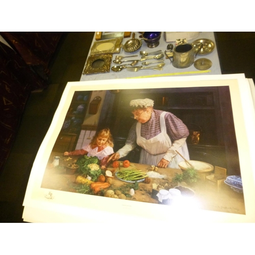 594 - Two signed David Shepherd prints