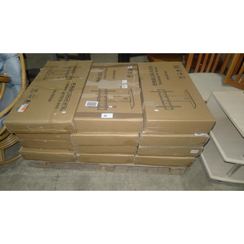 40 - 12 x desk top TV stands by Pro Signal type PS-PST60