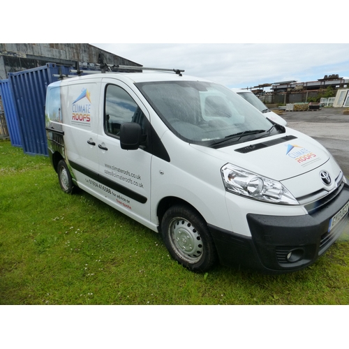 2286 - Toyota Proace 1200 L1H1 HDi panel van. Reg GY13 DGZ  , 13/05/2013. 1560cc Diesel manual. MoT to 25/0... 