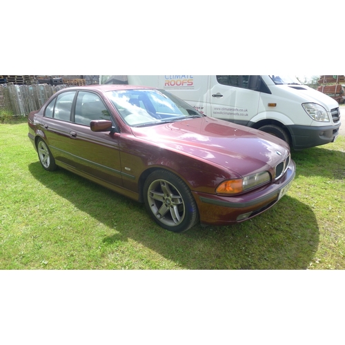 2290 - BMW 523i SE Auto 4 Dr Saloon, Reg W731 OCB 30/03/2000, Mileage 183,000, MoT 16/10/2019,