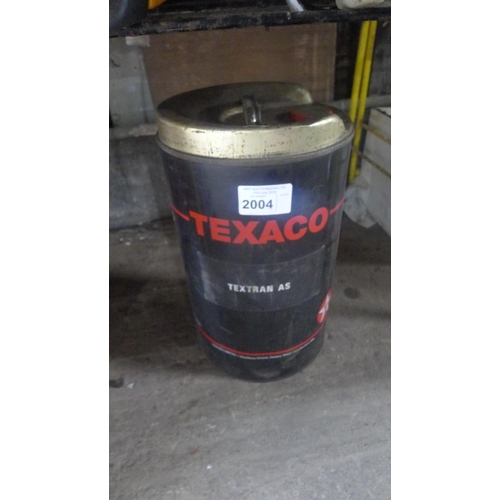 2004 - 1 x 20L drum of transmission fluid by Texaco type Textran AS