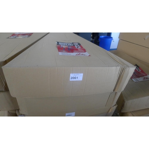 2061 - 2 boxes each containing one pair of metal trestle supports by Rock Solid Type RT75S 75 cm high and n... 