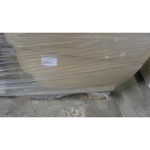 2063 - 2 boxes each containing one pair of metal trestle supports by Rock Solid Type RT75S 75 cm high and n... 