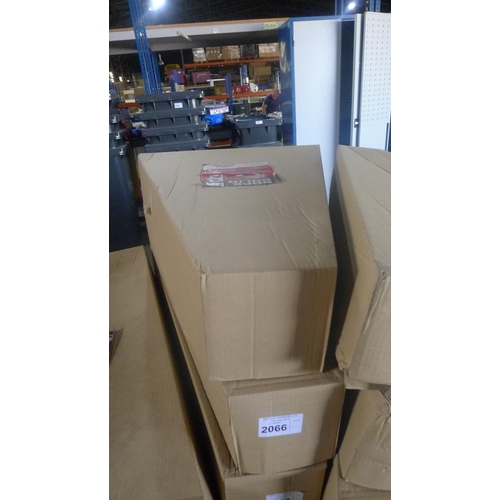 2066 - 2 boxes each containing one pair of metal trestle supports by Rock Solid Type RT65S 65 cm high and n... 