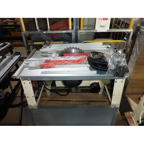 2263 - 1 site circular saw by Jet type JTS-315, 315mm, 110v with right hand side extension table (SP013903 ... 