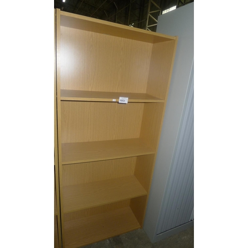 1053 - 1 wood effect shelf unit